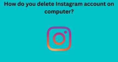 How do you delete Instagram account on computer