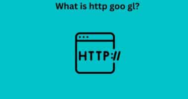 What is http goo gl