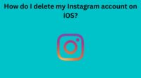 How do I delete my Instagram account on iOS