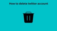 How to delete twitter account 1