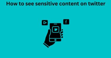 How to see sensitive content on twitter