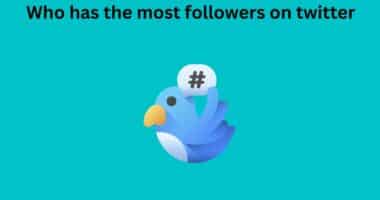 Who has the most followers on twitter
