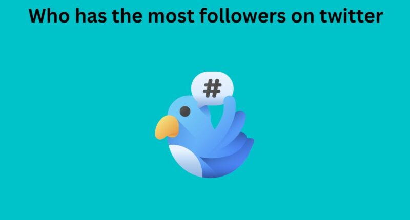 Who has the most followers on twitter
