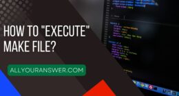 How to execute make file