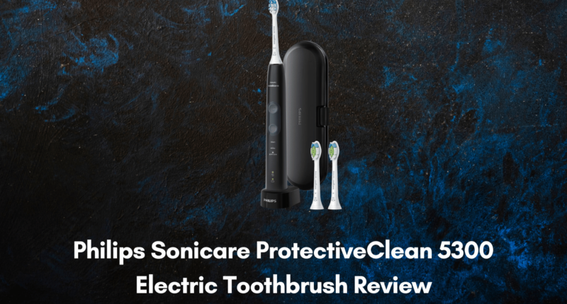 Philips Sonicare ProtectiveClean 5300 Electric Toothbrush Review 2 philips